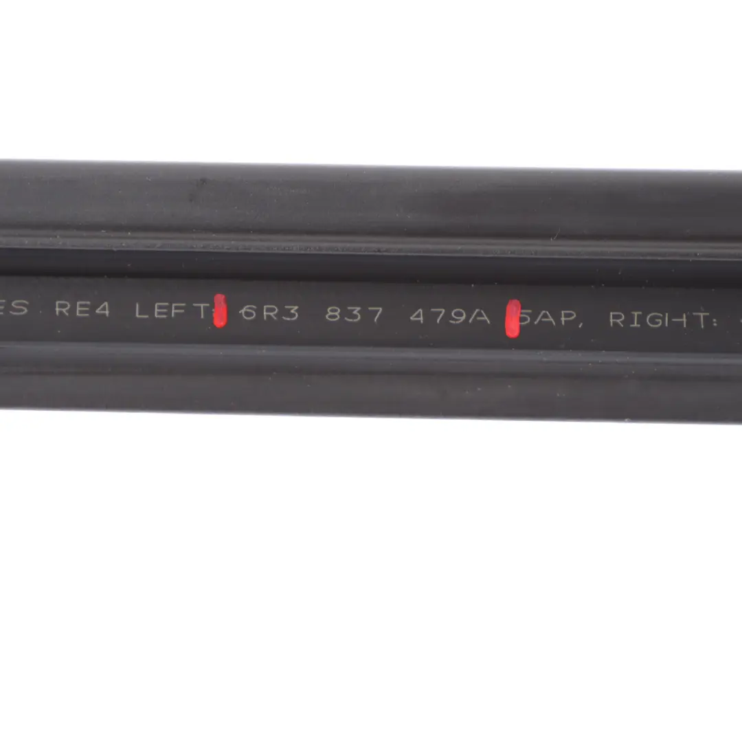 Fensterdichtung Volkswagen Polo 6R Tür vorne links Dichtungsstreifen für mit Teilenummer 6R3837479A Fensterdichtung Volkswagen Polo 6R Tür vorne links Dichtungsstreifen - SKU 6R3837479A - Teilenummer 6R3837479A