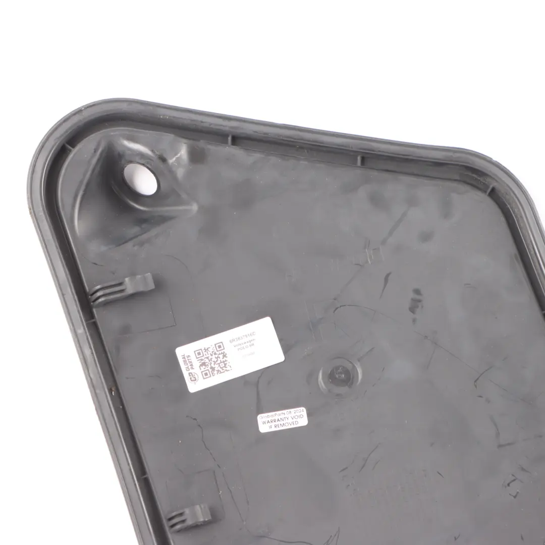 VW Volkswagen Polo 6R 3D Scheda porta anteriore destra Trim Cover - SKU 6R3837916C - Numero di parte 6R3837916C