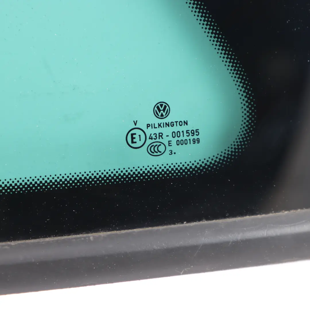 Volkswagen Polo 6R Szyba Boczna Lewa Tylna Lewy Tył AS3 - SKU 6R3845041J - Numer Części 6R3845041J