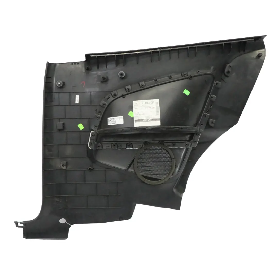 Tarjeta Puerta Trasera Izquierda Tapa Panel Negro para Volkswagen Polo 6R con número de pieza 6R3867043AG Volkswagen Polo 6R Tarjeta Puerta Trasera Izquierda Tapa Panel Negro - SKU 6R3867043AG - Número de pieza 6R3867043AG