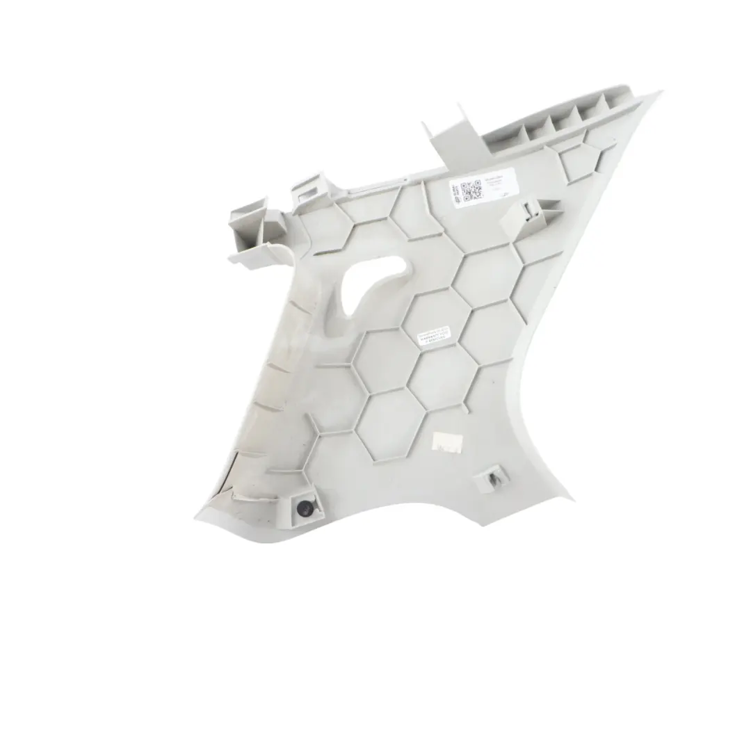 VW Volkswagen Polo 6R Rear Right O/S C-Pillar Trim Cover Panel Grey - SKU 6R3867288J - Part number 6R3867288J