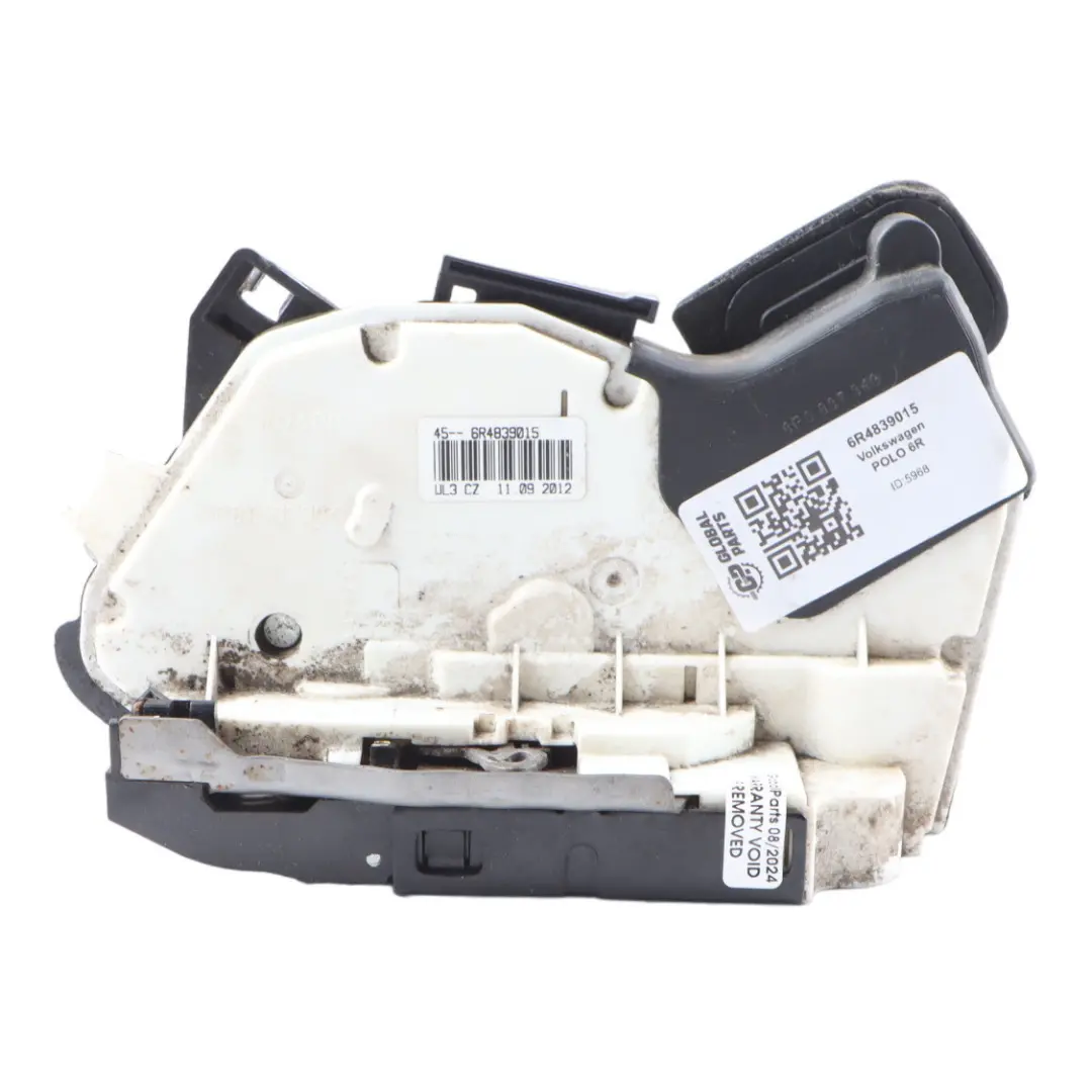 Mk5 Türschloss Verriegelung Mechanismus Hinten Links für Volkswagen Polo mit Teilenummer 6R4839015 Volkswagen Polo Mk5 Türschloss Verriegelung Mechanismus Hinten Links - SKU 6R4839015 - Teilenummer 6R4839015