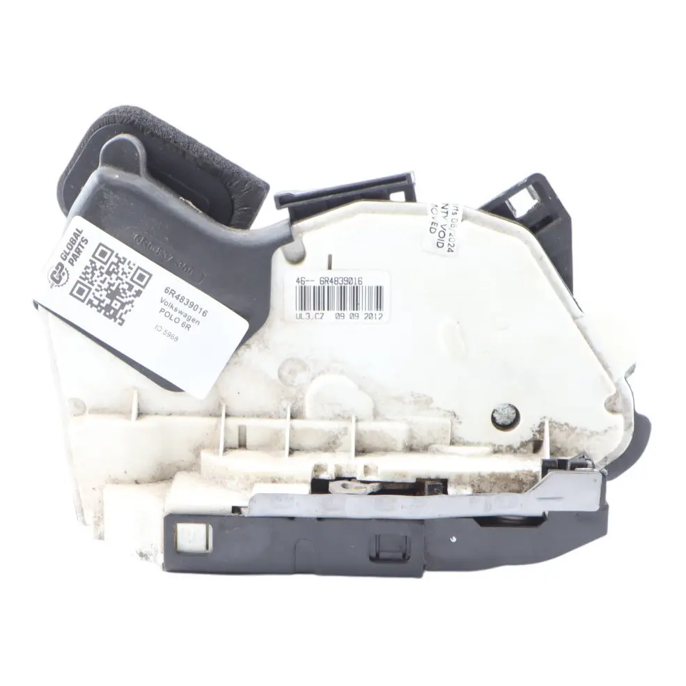 Mk5 6R Mécanisme Verrouillage Porte Arrière Droite pour Volkswagen Polo à propos du numéro de pièce 6R4839016 Volkswagen Polo Mk5 6R Mécanisme Verrouillage Porte Arrière Droite - SKU 6R4839016 - Numéro de pièce 6R4839016
