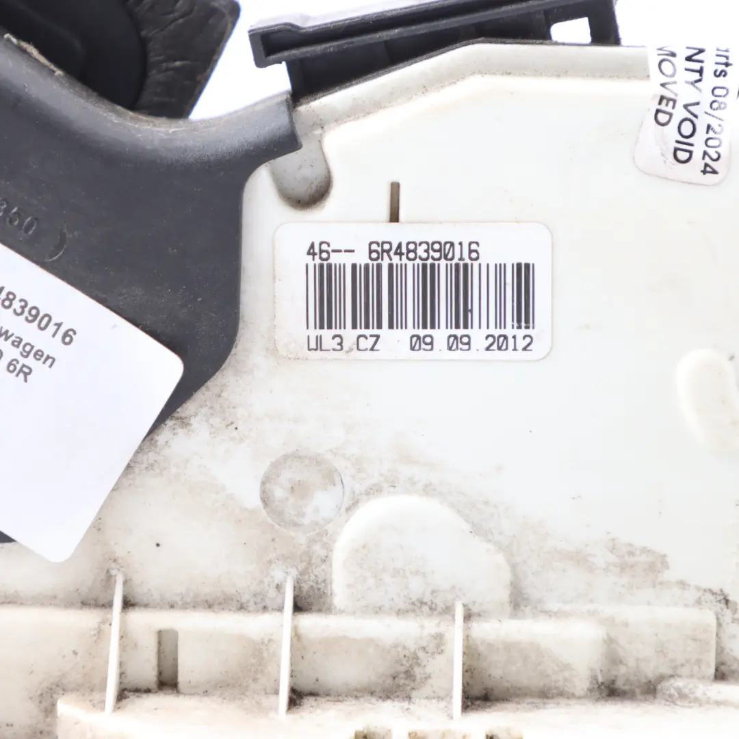 Mk5 6R Hintere Tür Schloss Catch Mechanismus Rechts für Volkswagen Polo mit Teilenummer 6R4839016 Volkswagen Polo Mk5 6R Hintere Tür Schloss Catch Mechanismus Rechts - SKU 6R4839016 - Teilenummer 6R4839016