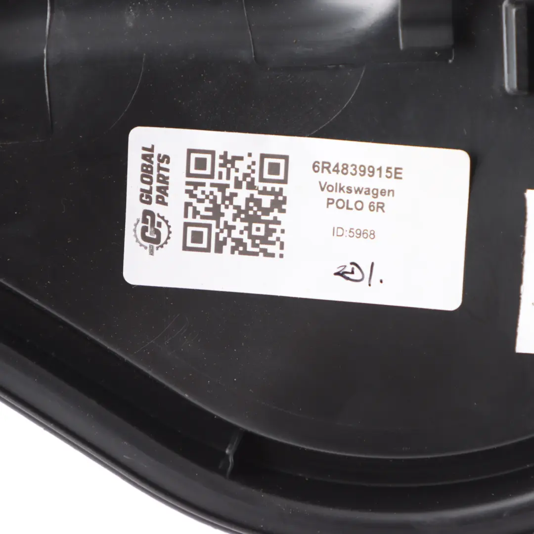 Door Trim Cover Inner Panel Rear Left N/S to Volkswagen 6R with Part number 6R4839915E Volkswagen 6R Door Trim Cover Inner Panel Rear Left N/S - SKU 6R4839915E - Part number 6R4839915E