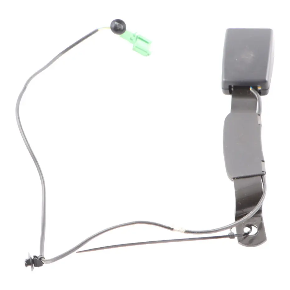 VW Polo 6R Front Seat Buckle Left N/S Seat Belt Tensioner Catch Latch - SKU 6R4857755A - Part number 6R4857755A