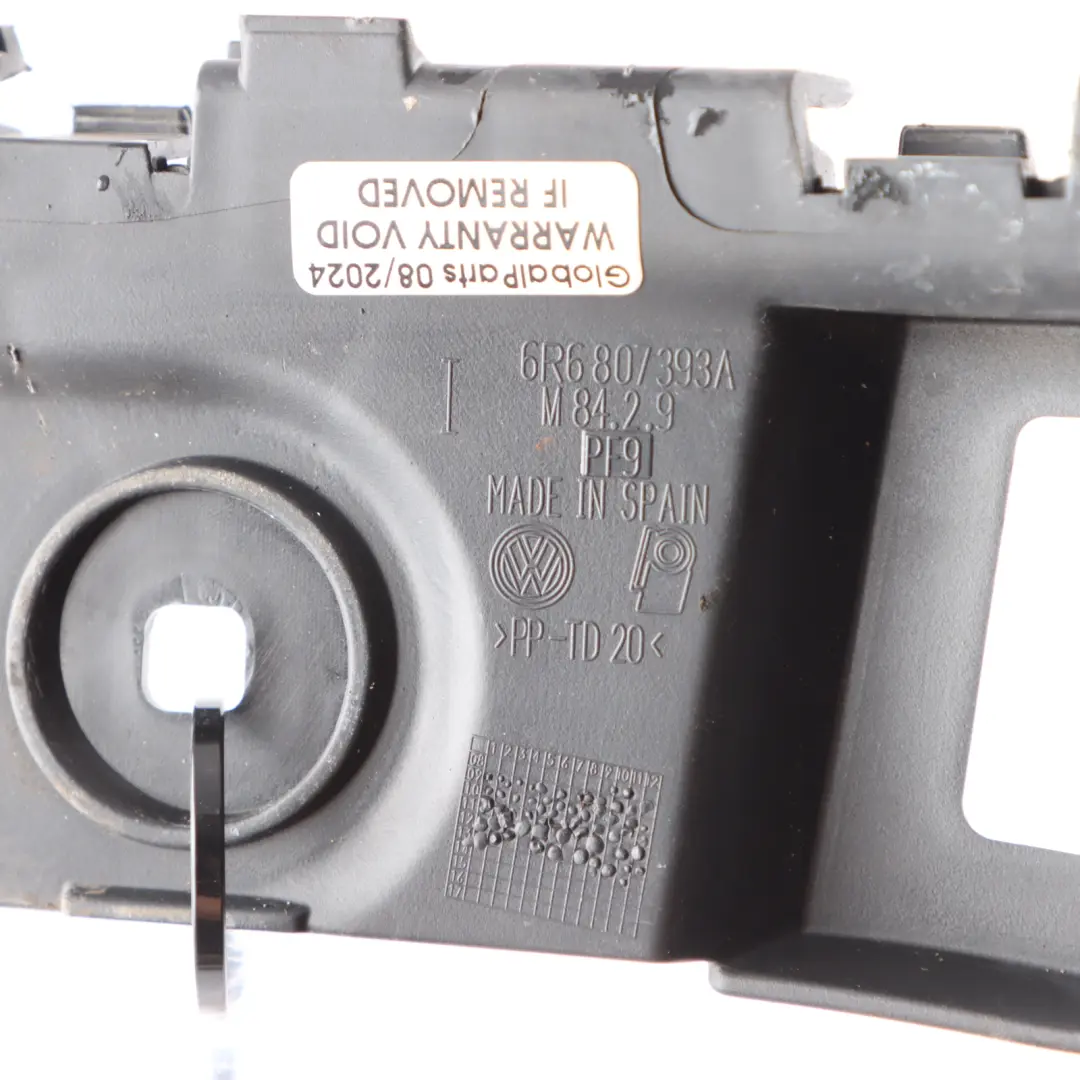 Mk5 6R Stoßstange hinten links Halterung Halterung für Volkswagen Polo mit Teilenummer 6R6807393A Volkswagen Polo Mk5 6R Stoßstange hinten links Halterung Halterung - SKU 6R6807393A - Teilenummer 6R6807393A