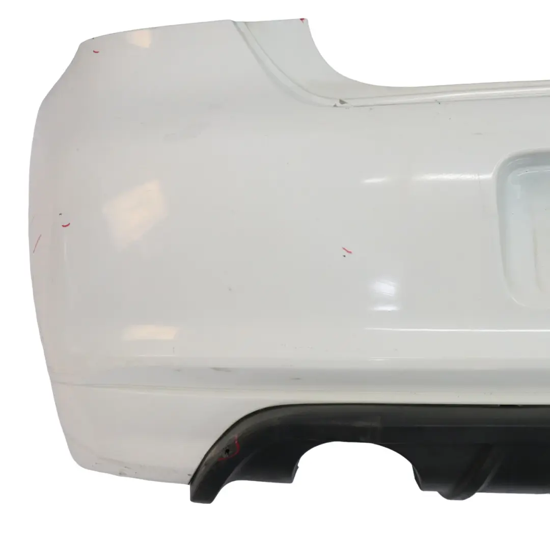 Volkswagen VW Polo 6R Bumper Rear Trim Panel Cover Candy White - B9A - SKU 6R6807421CH-CAN - Part number 6R6807421CH