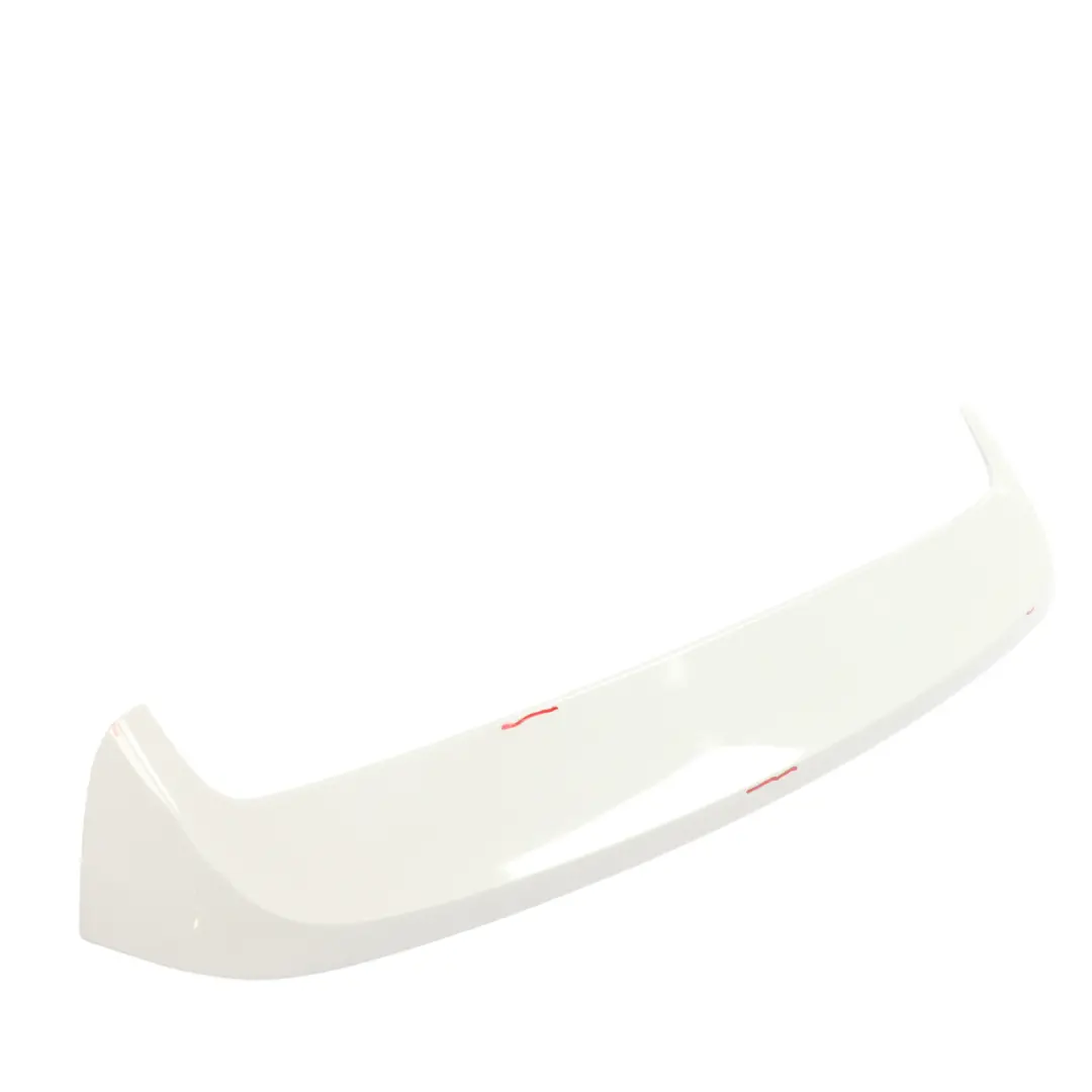 Volkswagen Polo Mk5 6R Rear Spoiler Boot Tailgate Trim Panel Candy White - LB9A - SKU 6R6827933C-CAN - Part number 6R6827933C-CAN