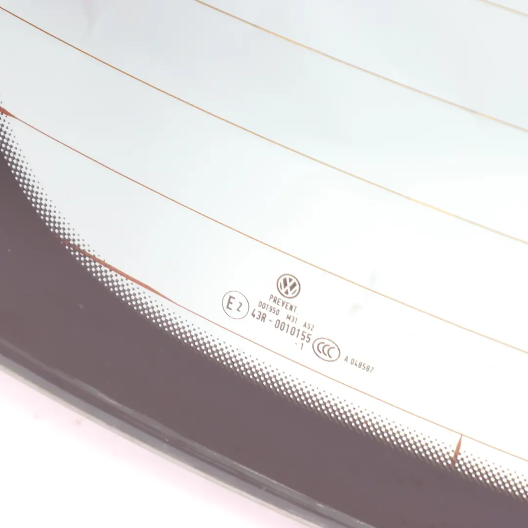 Volkswagen Polo Mk5 6R Trunk Lid Tailgate Window Glass AS2 - SKU 6R6845051AJ - Part number 6R6845051AJ