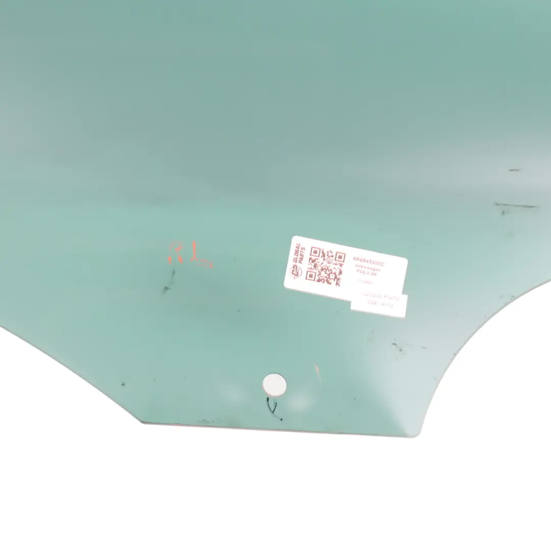 Door Window Glass Glazing Rear Left N/S AS3 Tinted to VW Polo 6R 5 with Part number 6R6845205C VW Polo 6R 5 Door Window Glass Glazing Rear Left N/S AS3 Tinted - SKU 6R6845205C - Part number 6R6845205C