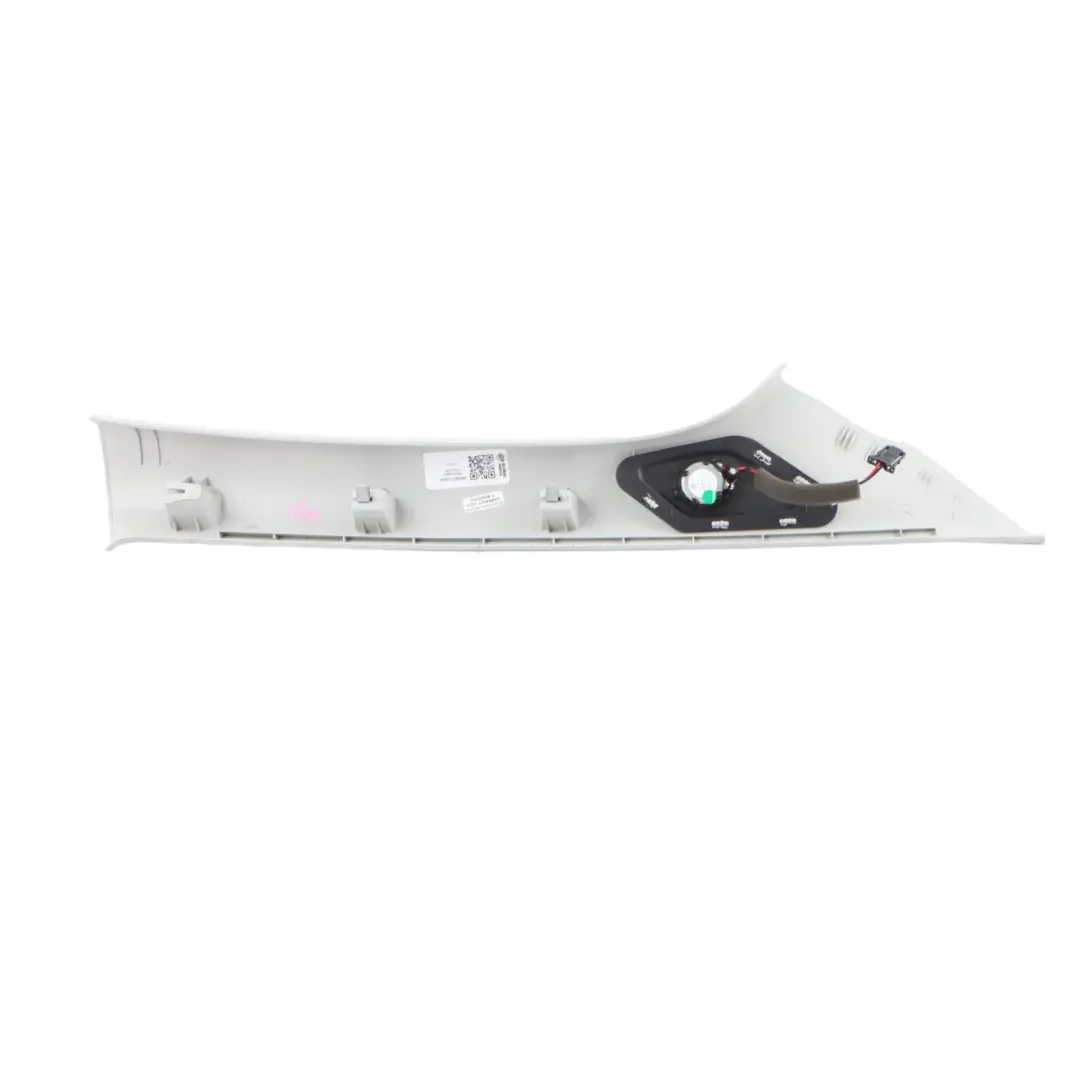 VW Polo 6R Cover Column A Pillar Front Left N/S Trim Grey Speaker - SKU 6R6867233AB - Part number 6R6867233AB
