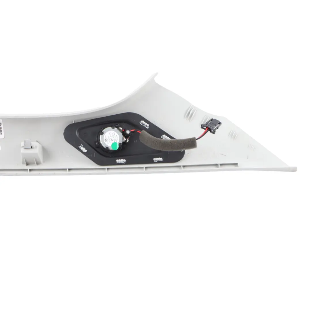 VW Polo 6R Cover Column A Pillar Front Left N/S Trim Grey Speaker - SKU 6R6867233AB - Part number 6R6867233AB