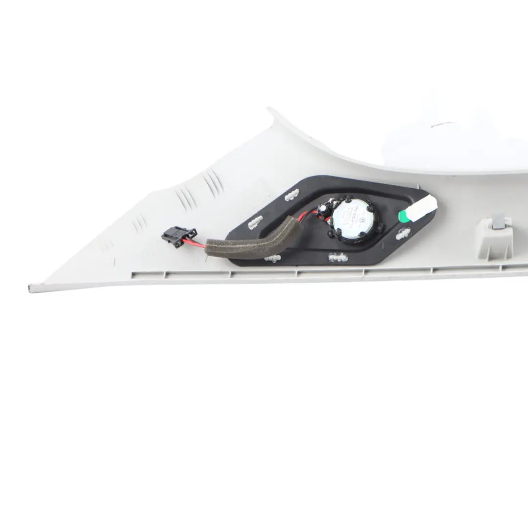 VW Polo 6R Cover Column A Pillar Front Right O/S Trim Grey Speaker - SKU 6R6867234AB - Part number 6R6867234AB