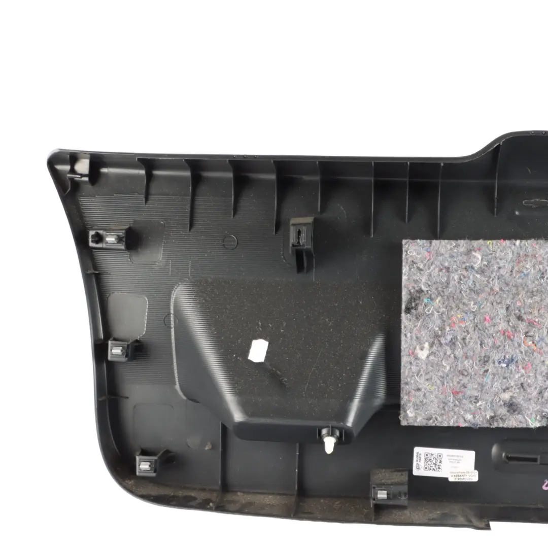 Volkswagen Polo 6R Boot Lid Panel Interior Trunk Trim Cover Black - SKU 6R6867601A - Part number 6R6867601A