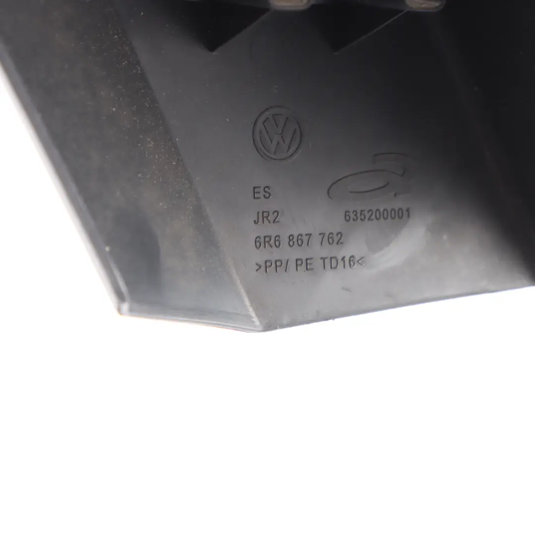 Volkswagen Polo 6R Boot Trunk Floor Trim Rear Cover Support Black - SKU 6R6867762H - Part number 6R6867762H