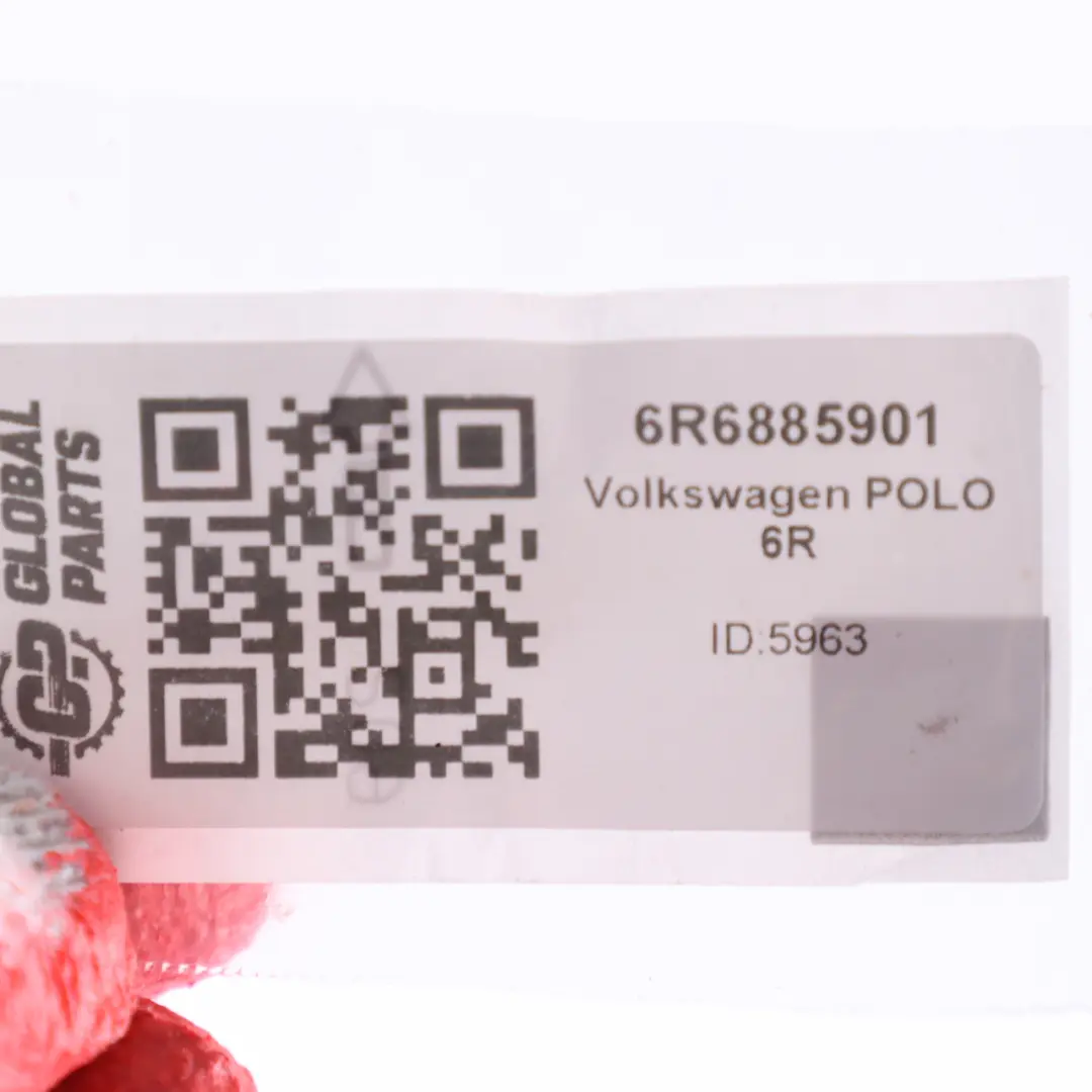 Volkswagen Polo 6R Headrest Rear Seat Left Right N/O/S Head Rest Cloth Black - SKU 6R6885901 - Part number 6R6885901