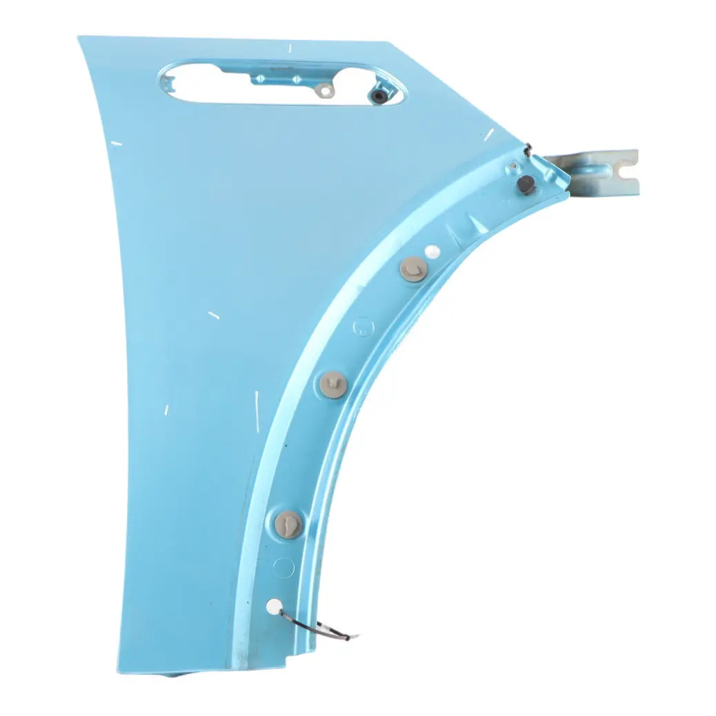Front Right O/S Side Panel Fender Wing Electric Blue to Mini Cooper R50 R52 R53 with Part number 7037438 Mini Cooper R50 R52 R53 Front Right O/S Side Panel Fender Wing Electric Blue - SKU 7037438-ELB - Part number 7037438