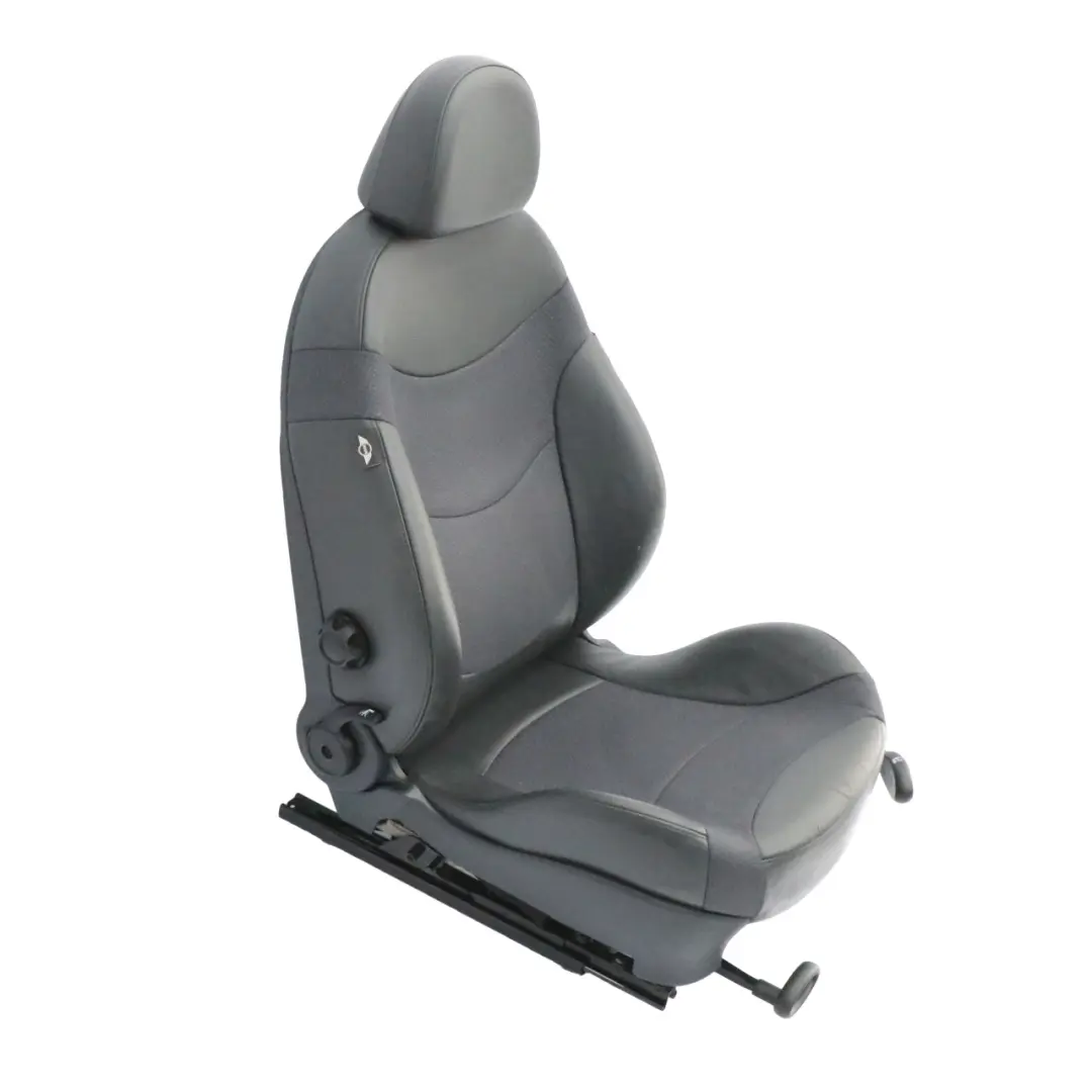 Sedile anteriore sinistro Sport Cloth / Pelle Satellite per Mini Cooper R50 R53 con numero di parte 7073003 Mini Cooper R50 R53 Sedile anteriore sinistro Sport Cloth / Pelle Satellite - SKU 7073003-1 - Numero di parte 7073003