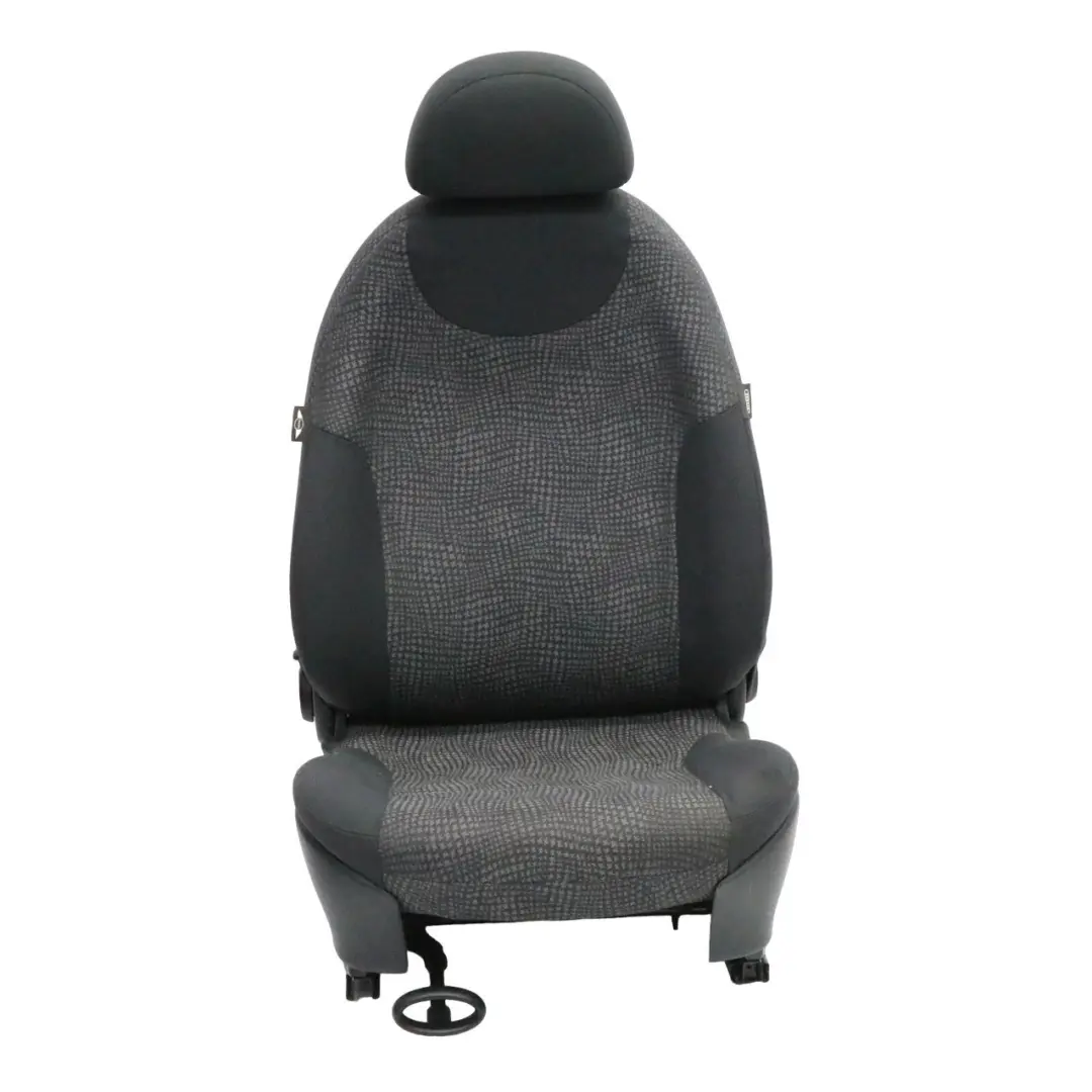 Tessuto Sedile anteriore sinistro in tessuto Kaleido Black per Mini Cooper One R50 con numero di parte 7073073 Mini Cooper One R50 Tessuto Sedile anteriore sinistro in tessuto Kaleido Black - SKU 7073073-2 - Numero di parte 7073073