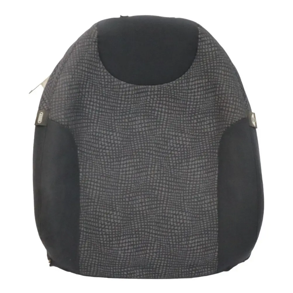 Mini Cooper One R50 Funda Asiento Delantero Derecho Interior Tela Kaleido Negro
