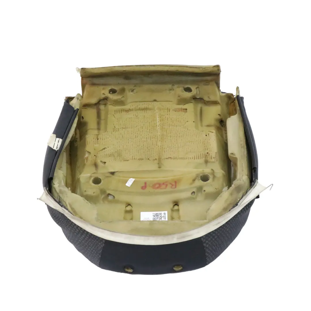 Mini Cooper One R50 Vorder Sitz Bezug Rechts Innenraum Stoff Kaleido Schwarz - SKU 7073074-1 - Teilenummer 7073074