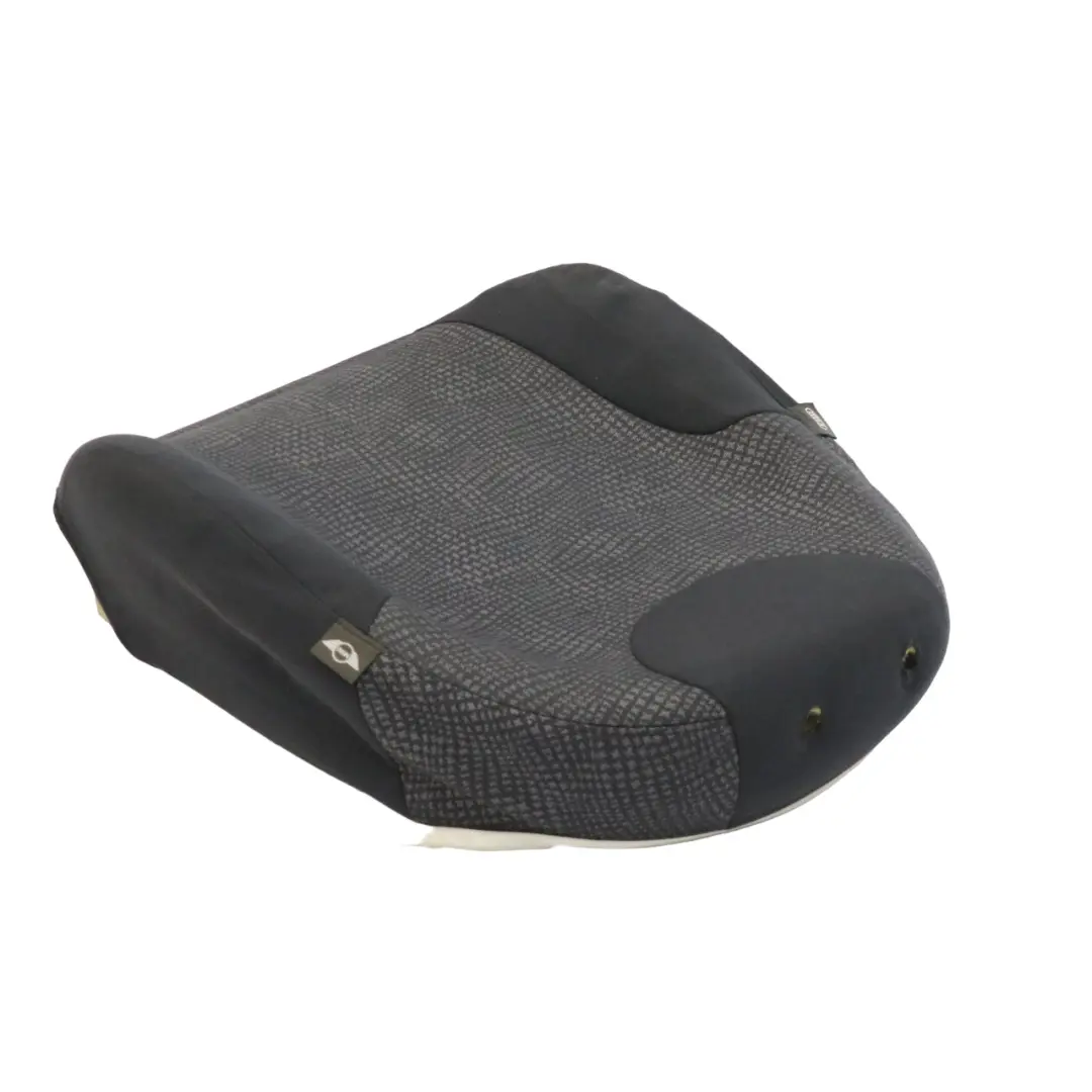Mini Cooper One R50 Vorder Sitz Bezug Rechts Innenraum Stoff Kaleido Schwarz - SKU 7073074-1 - Teilenummer 7073074