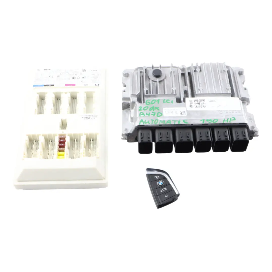 BMW G01 LCI 20dX Diesel B47D Engine Control Unit ECU Kit Key BDC - SKU 7100408-1 - Part number 7100408