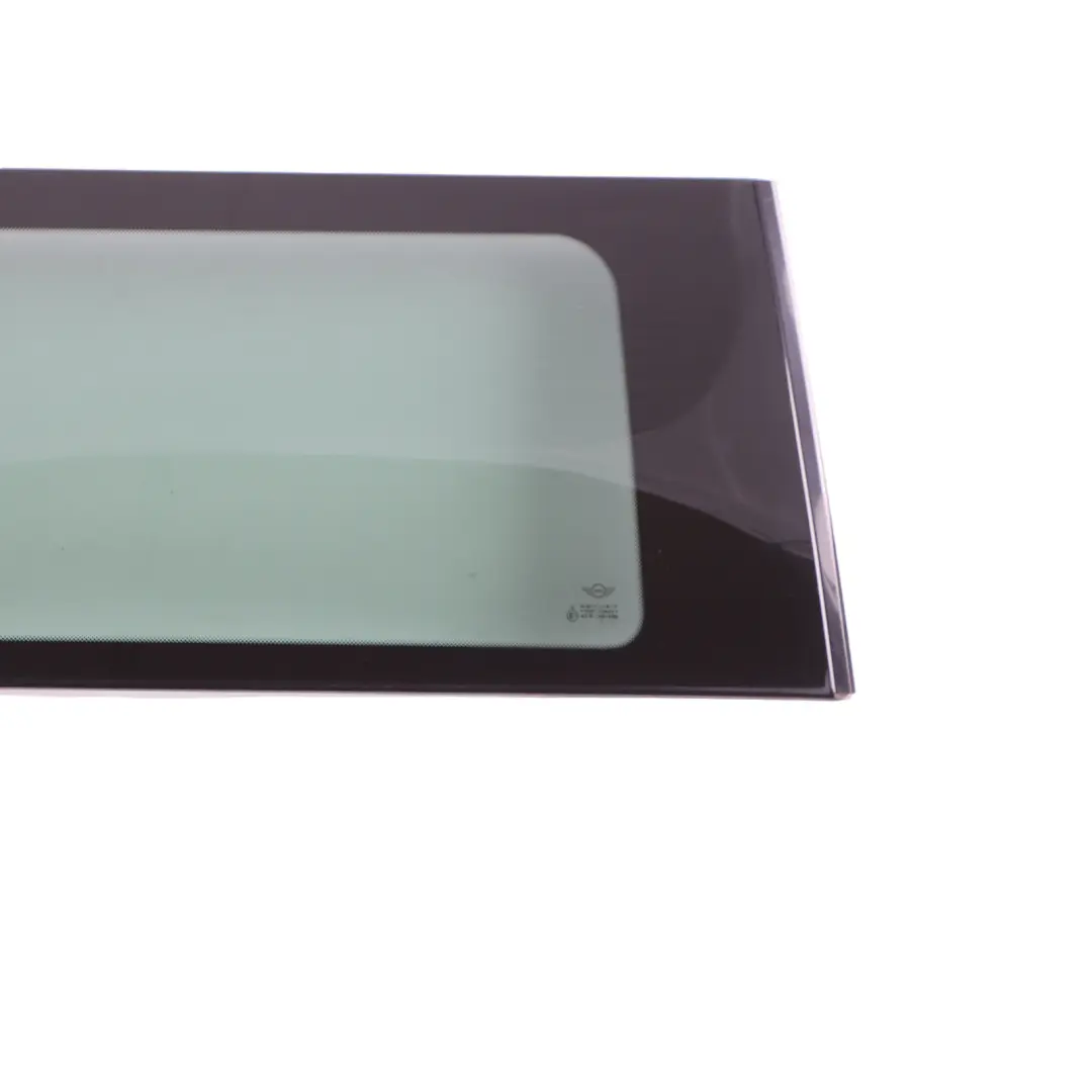  Side Window Mini Cooper R50 R53 Rear Right Glass Glazing Black Trim O/S - SKU 7111646-1 - Part number 7111646