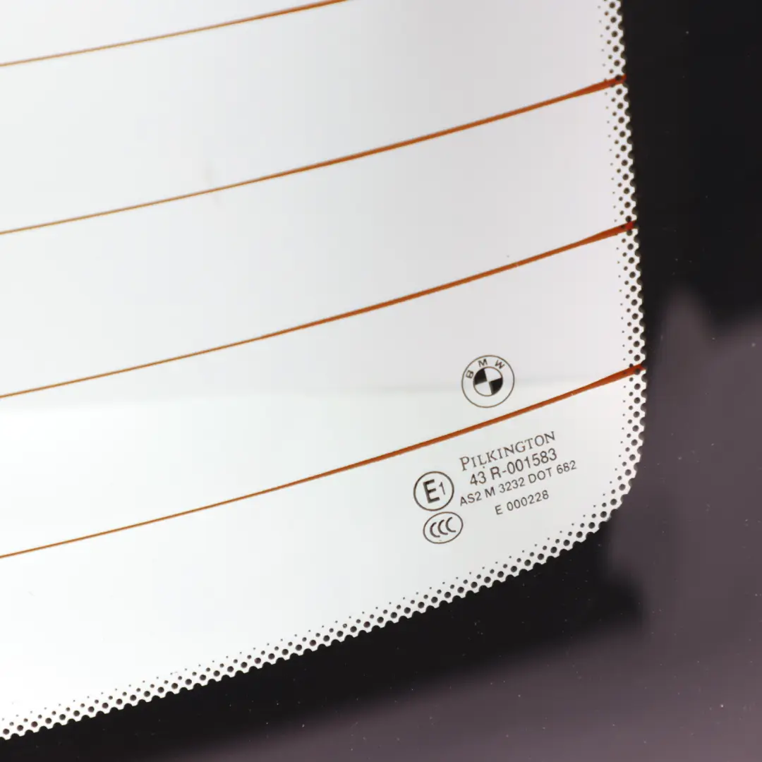 Folding Top Hardtop Rear Window Glass Glazing AS2 to BMW E93 F33 Cabrio with Part number 7128754 BMW E93 F33 Cabrio Folding Top Hardtop Rear Window Glass Glazing AS2 - SKU 7128754-2 - Part number 7128754