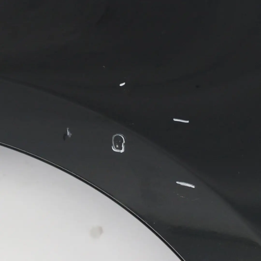 BMW E81 E87 Side Panel Wing Fender Front Left N/S Carbonschwarz Black - 416 - SKU 7133227-CAR1 - Part number 7133227