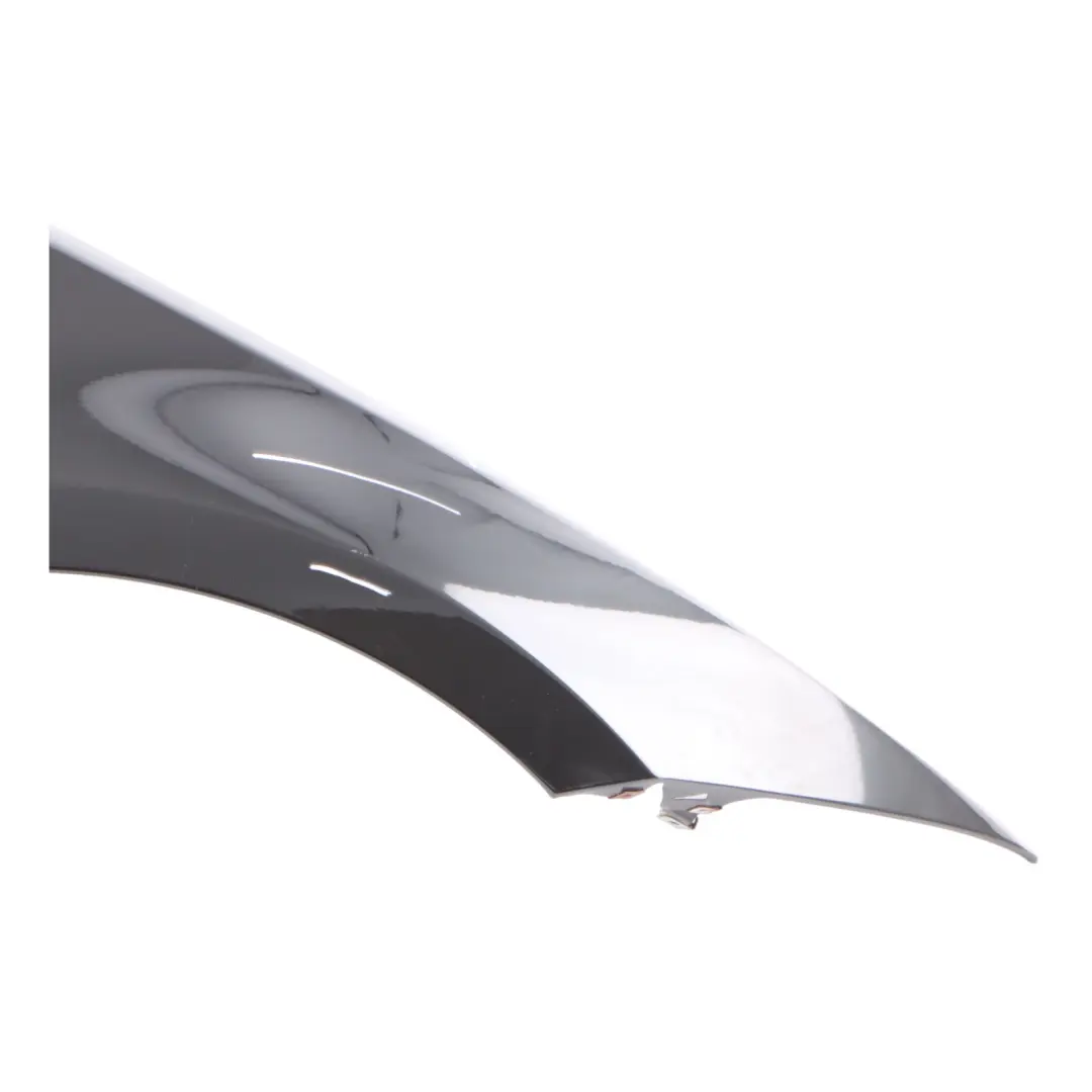 BMW E81 E87 Pannello Laterale Parafango Anteriore Destra Nero Zaffiro - 475 - SKU 7133228-BS2 - Numero di parte 7133228