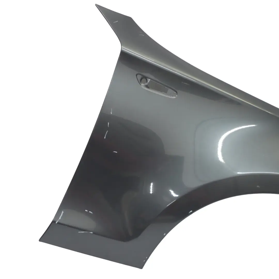 BMW E81 E87 Pannello laterale parafango anteriore destro Sparkling Graphite A22 - SKU 7133228-SG1 - Numero di parte 7133228