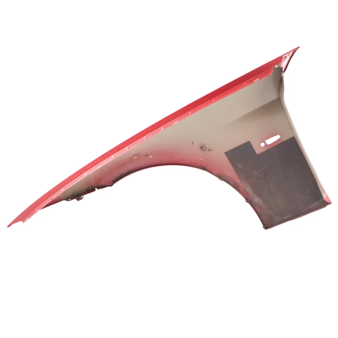 BMW E90 E91 Side Panel Fender Wing Front Right O/S Karmesinrot Karmesin Red A61 - SKU 7135680-KAR - Part number 7135680