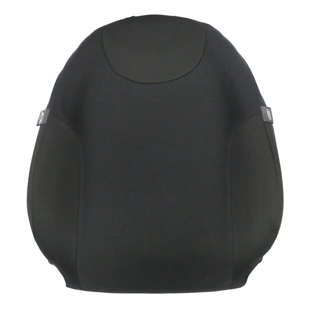 Front Left N/S Backrest Cloth Fabric Molette Panther Black to Mini Cooper R50 with Part number 71362930 Mini Cooper R50 Front Left N/S Backrest Cloth Fabric Molette Panther Black - SKU 71362930-2 - Part number 71362930