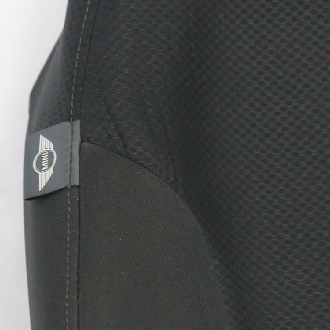 Mini Cooper R50 Front Left N/S Backrest Cloth Fabric Molette Panther Black - SKU 71362930-2 - Part number 71362930