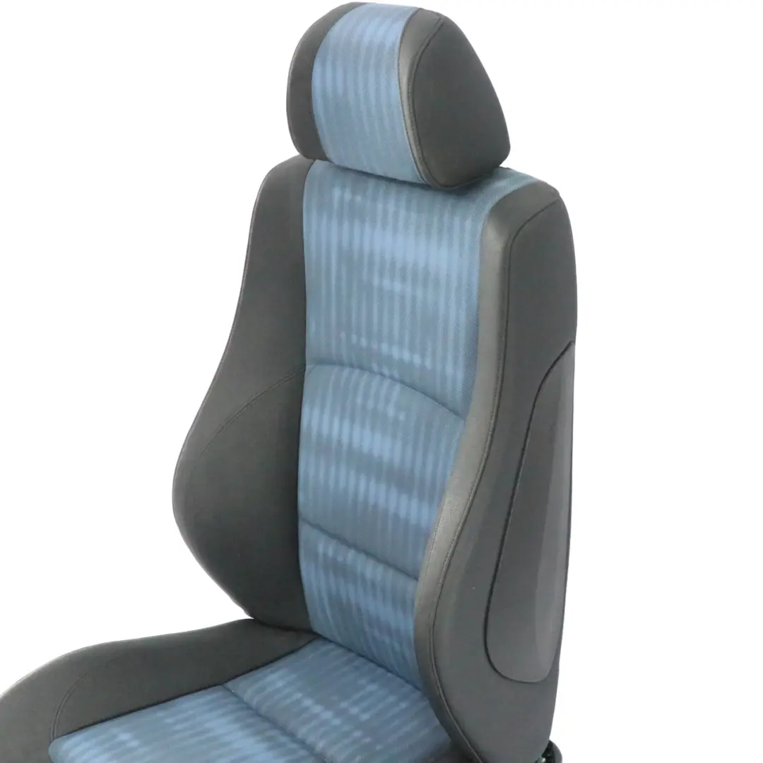 Cloth / Imitation Leather Front Left N/S Seat Sydney Blue Blau to BMW E87 M Sport with Part number 7139585 BMW E87 M Sport Cloth / Imitation Leather Front Left N/S Seat Sydney Blue Blau - SKU 7139585-1 - Part number 7139585
