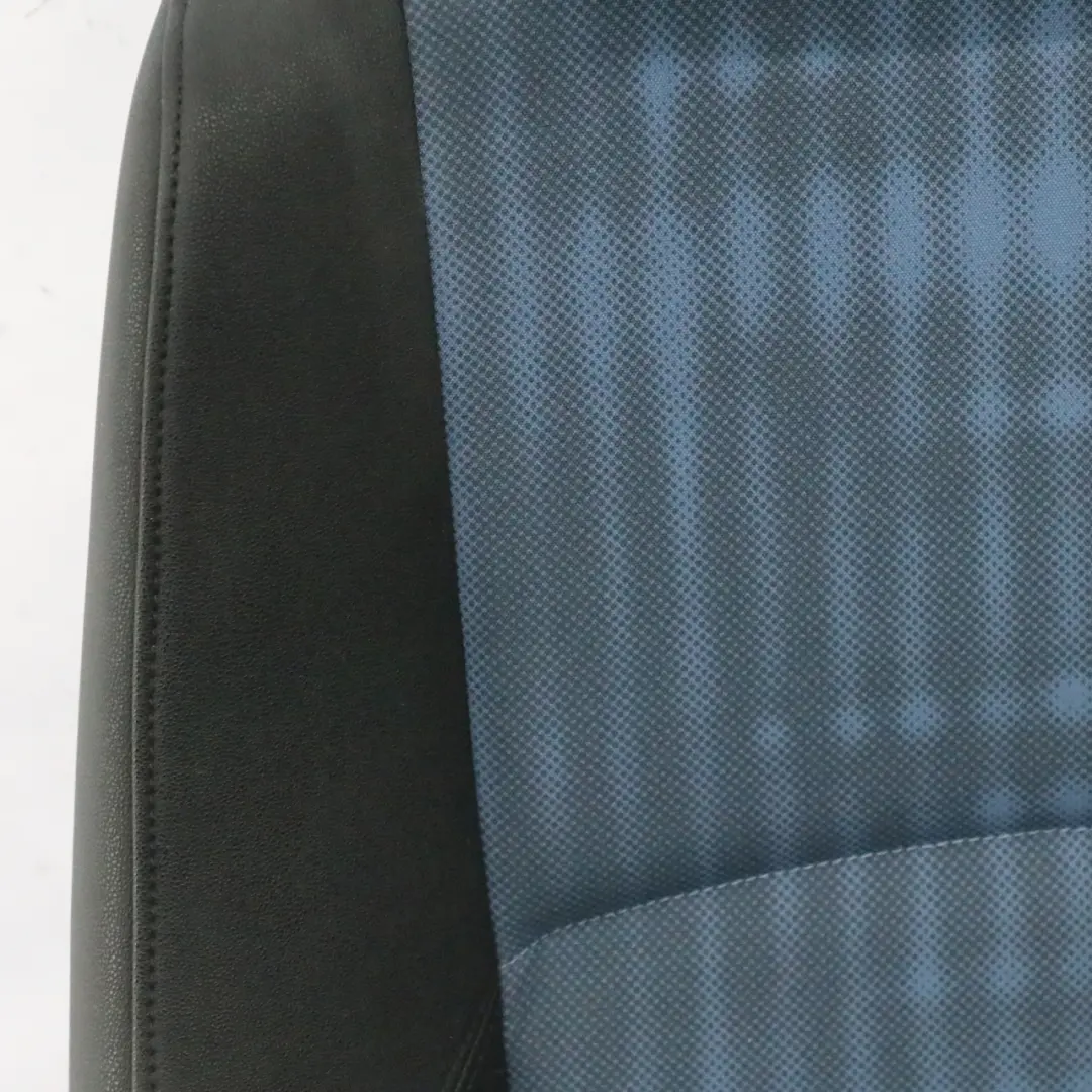 Tela / Imitación Cuero Delantero Izquierdo Asiento Sydney Azul Blau para BMW E87 con número de pieza 7139585 BMW E87 Tela / Imitación Cuero Delantero Izquierdo Asiento Sydney Azul Blau - SKU 7139585-1 - Número de pieza 7139585