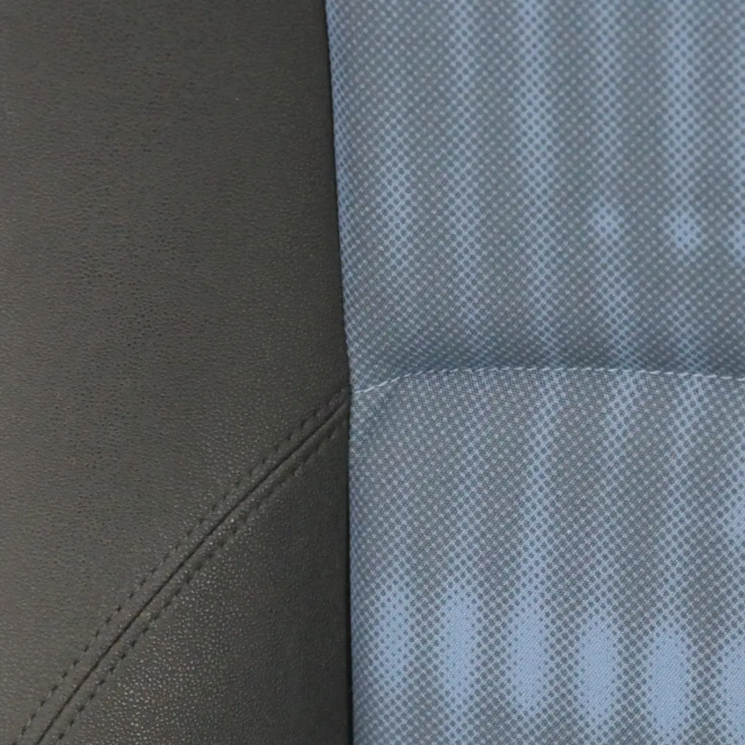 Fotel Lewy Przód Przedni Materiał Sydney Blue Blau do BMW E87 o numerze 7139585 BMW E87 Fotel Lewy Przód Przedni Materiał Sydney Blue Blau - SKU 7139585-1 - Numer Części 7139585