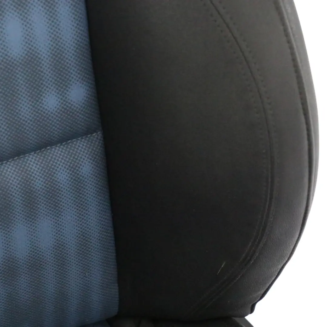 Tissu / simili cuir à l'intérieur Siège avant gauche Sydney Blue Blau pour BMW E87 à propos du numéro de pièce 7139585 BMW E87 Tissu / simili cuir à l'intérieur Siège avant gauche Sydney Blue Blau - SKU 7139585-1 - Numéro de pièce 7139585