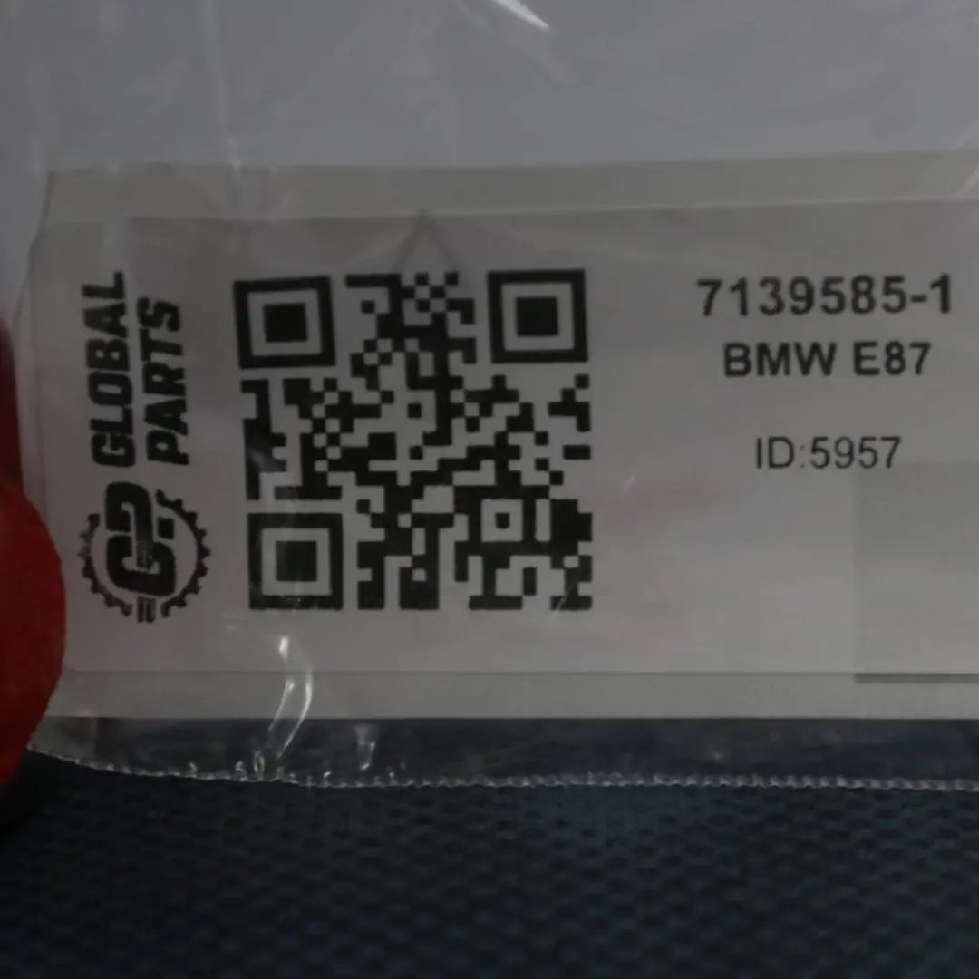 BMW E87 Fotel Przedni Lewy Materiał Imitacja Skóry Sydney Niebieski - SKU 7139585 - Numer Części 7139585
