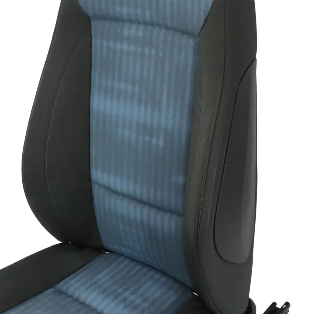 BMW E87 Fotel Przedni Lewy Materiał Imitacja Skóry Sydney Niebieski - SKU 7139585 - Numer Części 7139585