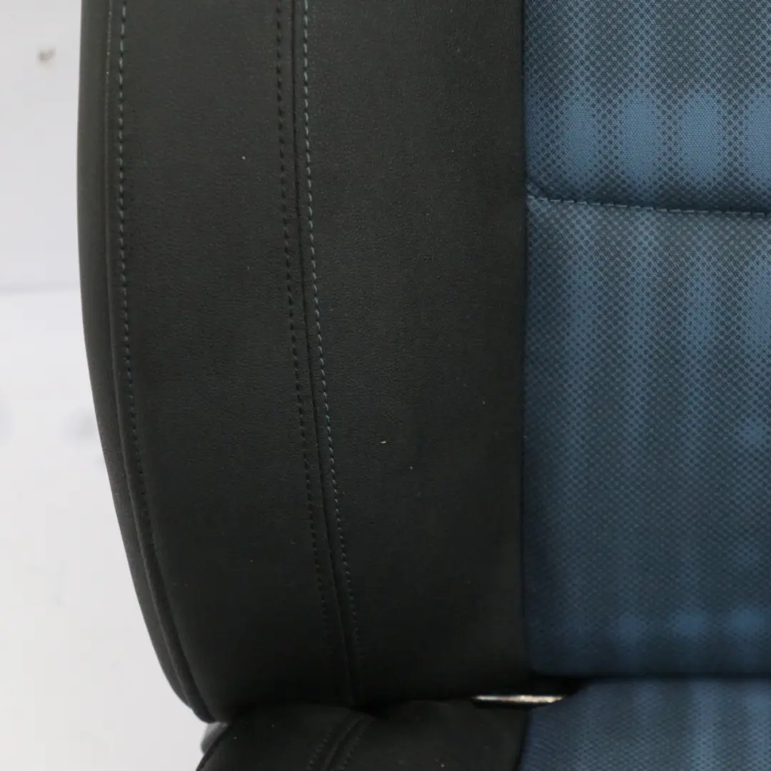 Fotel Przedni Lewy Materiał Imitacja Skóry Sydney Niebieski do BMW E87 o numerze 7139585 BMW E87 Fotel Przedni Lewy Materiał Imitacja Skóry Sydney Niebieski - SKU 7139585 - Numer Części 7139585