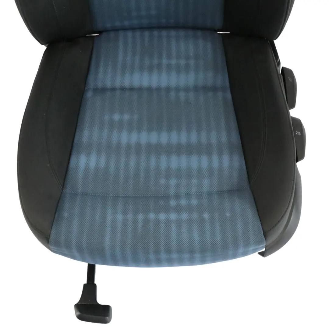 BMW E87 Cloth / Imitation Leather Interior Front Left N/S Seat Sydney Blue Blau - SKU 7139585 - Part number 7139585