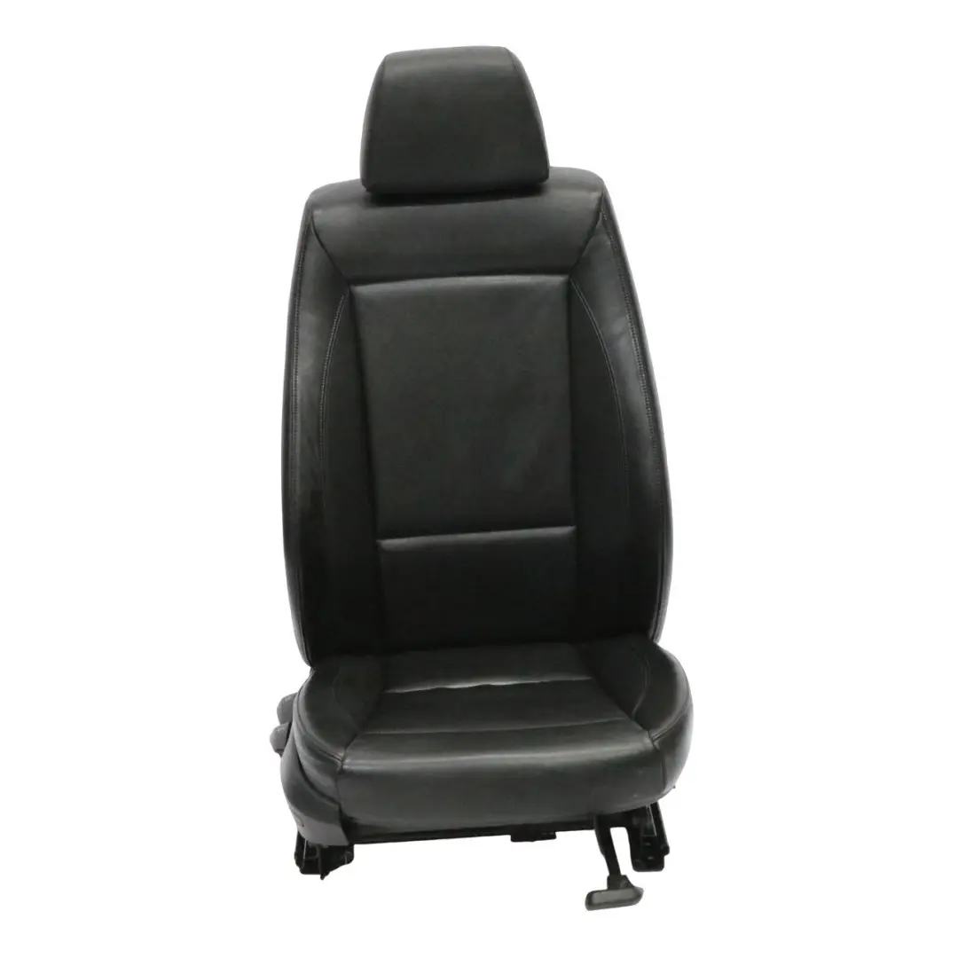 BMW E87 Vordersitz Vorne Rechts Leder Boston Schwarz Innenraumbezug - SKU 7139614-3 - Teilenummer 7139614