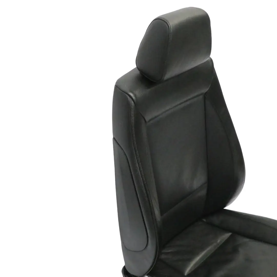 Front Seat Right O/S Leather Boston Black Interior Cover to BMW E87 with Part number 7139614 BMW E87 Front Seat Right O/S Leather Boston Black Interior Cover - SKU 7139614-3 - Part number 7139614