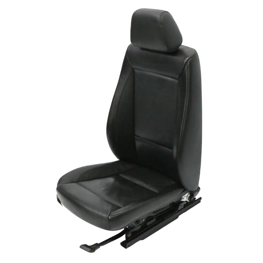BMW E87 Vordersitz Vorne Rechts Leder Boston Schwarz Innenraumbezug - SKU 7139614-3 - Teilenummer 7139614