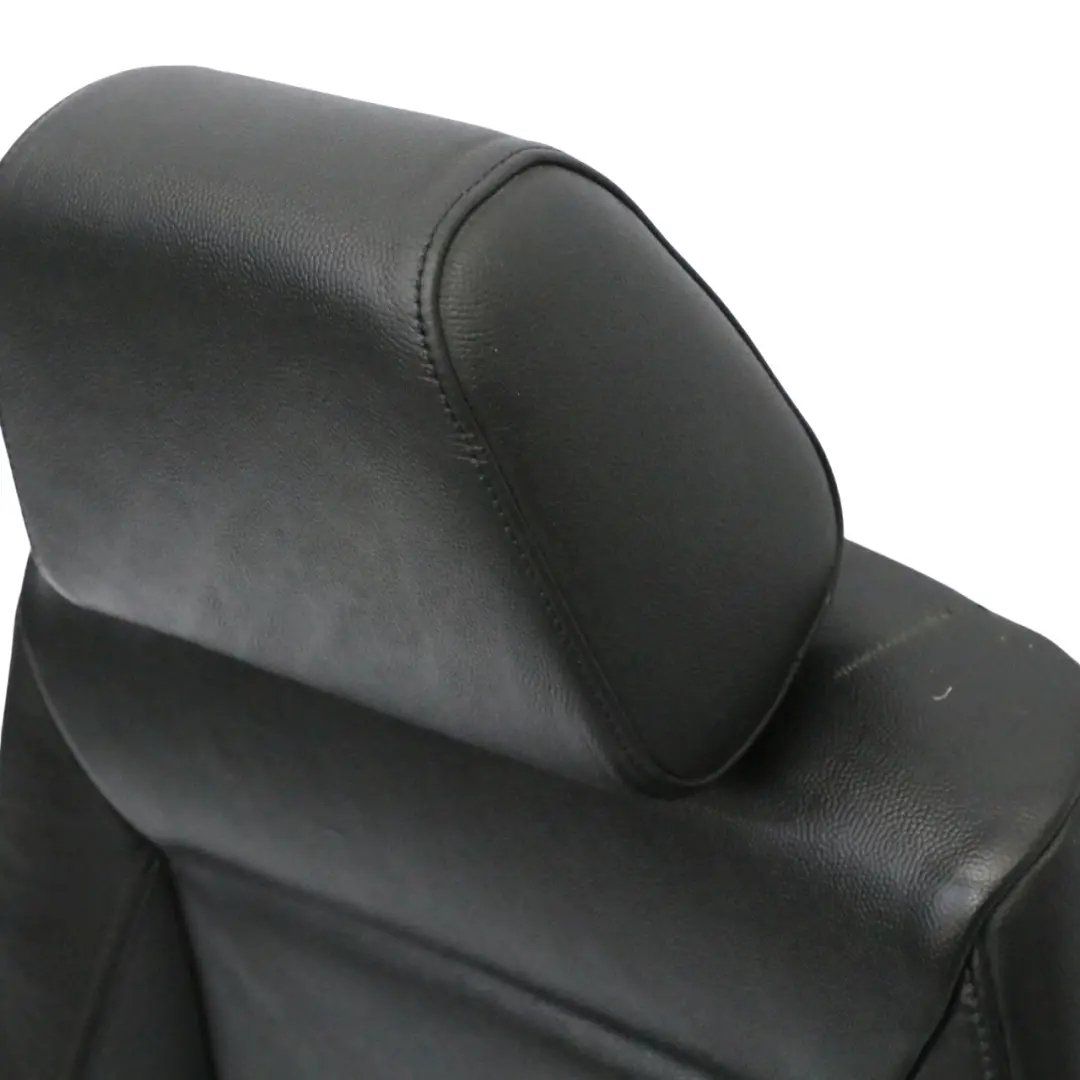 BMW E87 Vordersitz Vorne Rechts Leder Boston Schwarz Innenraumbezug - SKU 7139614-3 - Teilenummer 7139614