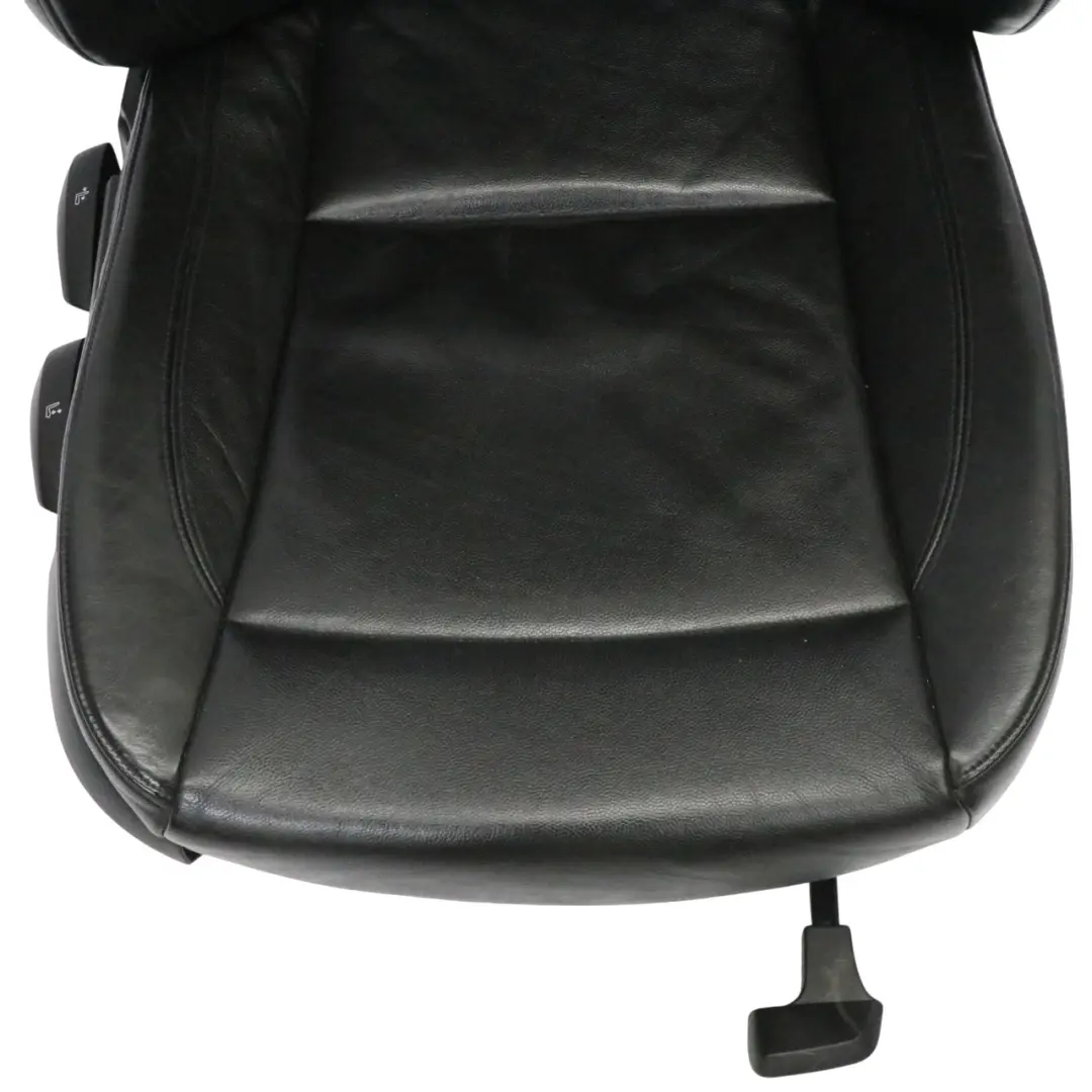 BMW E87 Front Seat Right O/S Leather Boston Black Interior Cover - SKU 7139614-3 - Part number 7139614