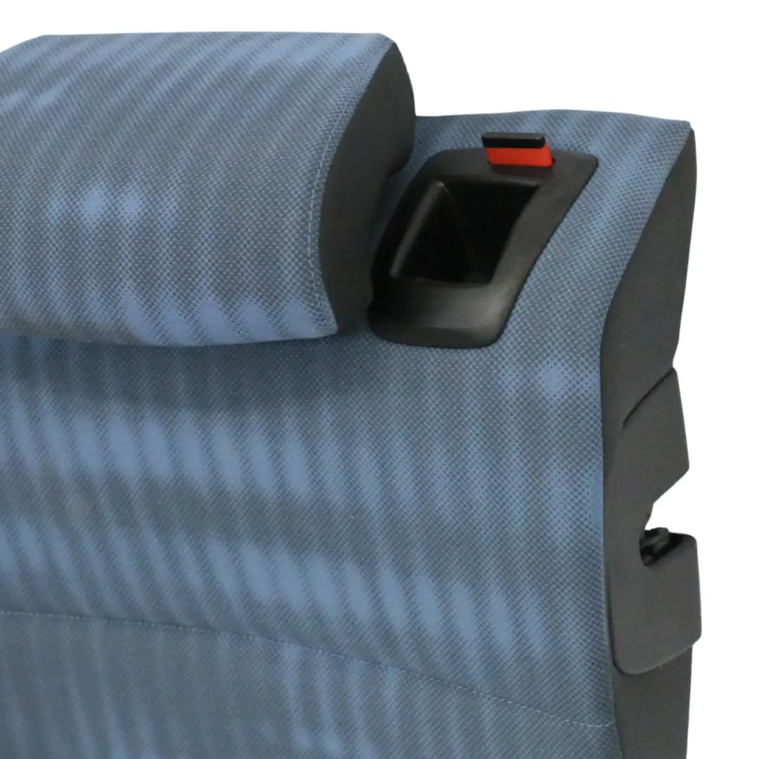 BMW E87 Funda Asiento Trasero Tela Respaldo Izquierdo Sensatec Sydney Azul - SKU 7141970-1 - Número de pieza 7141970